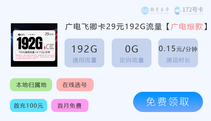 【2025年11月最值得办理的4款流量卡推荐，省钱又好用】图4